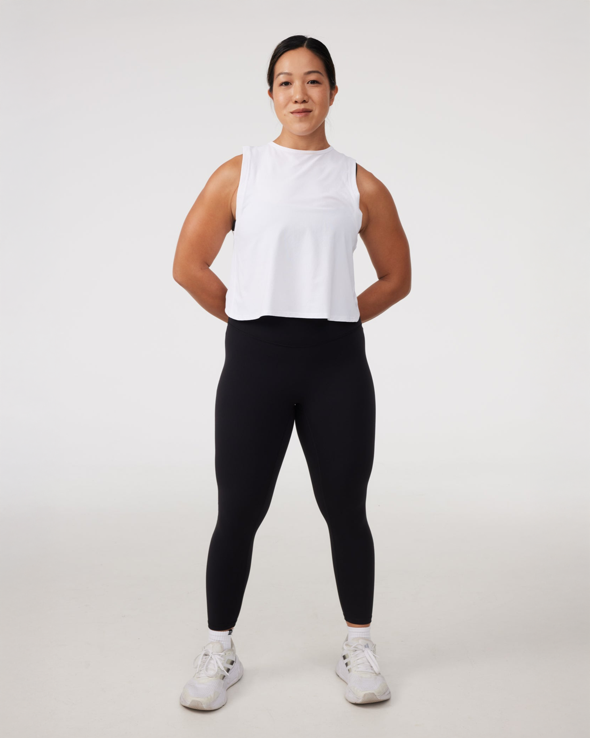 Curve Tank in Yoghurt