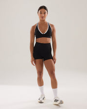 Dip Bra (Contrast) in Black Sesame