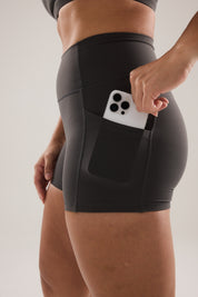 Pocket Shorts (Petite 3") in Stepper