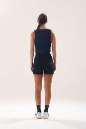 Easy Run Crop Tank in Dive