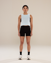 Easy Run Crop Tank in Finch