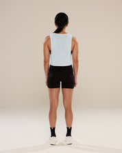 Easy Run Crop Tank in Finch