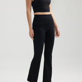 Flare Pants in Black Sesame