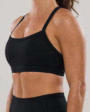 Focus Bra in Black Sesame