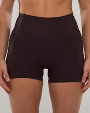 Pocket Shorts (Mini 4") in Ganache