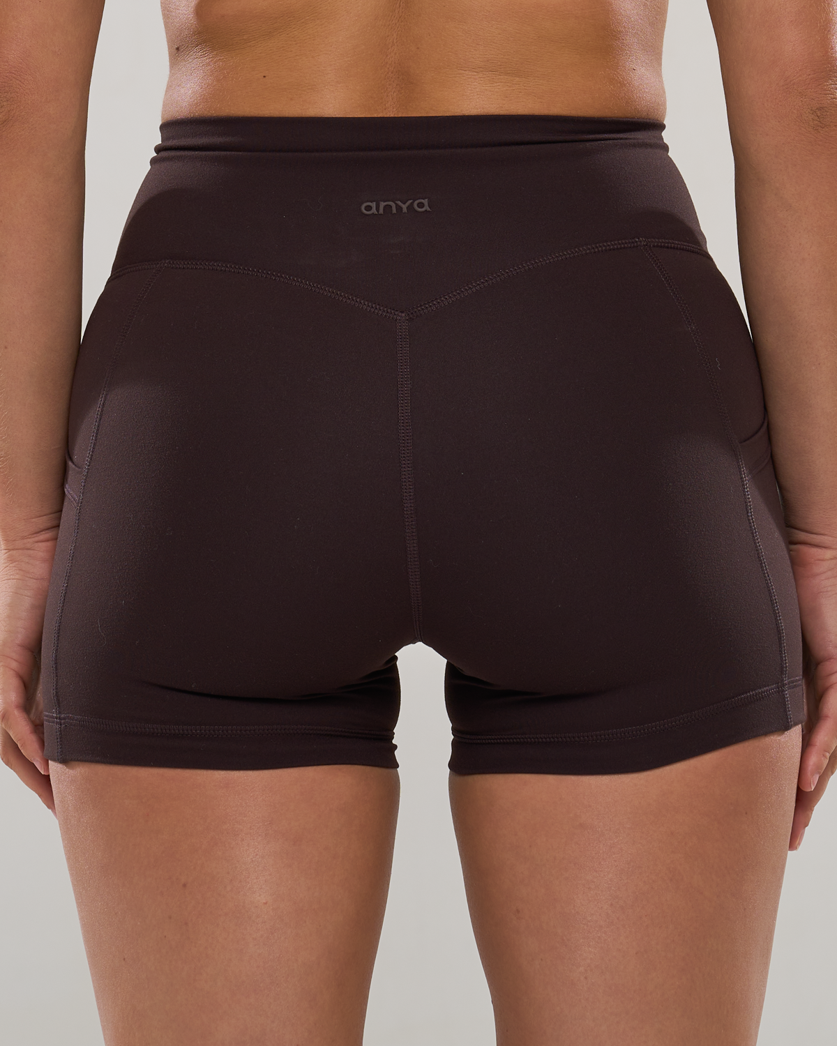 Pocket Shorts (Mini 4") in Ganache