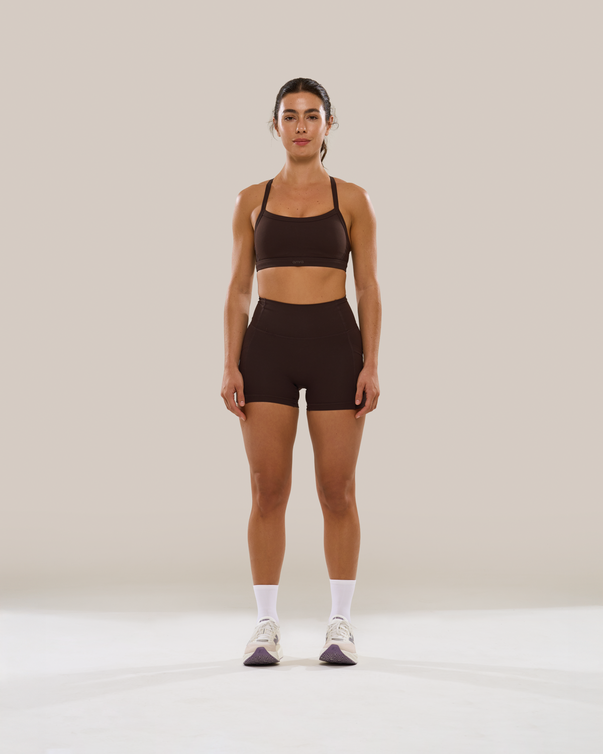 Focus Bra in Ganache