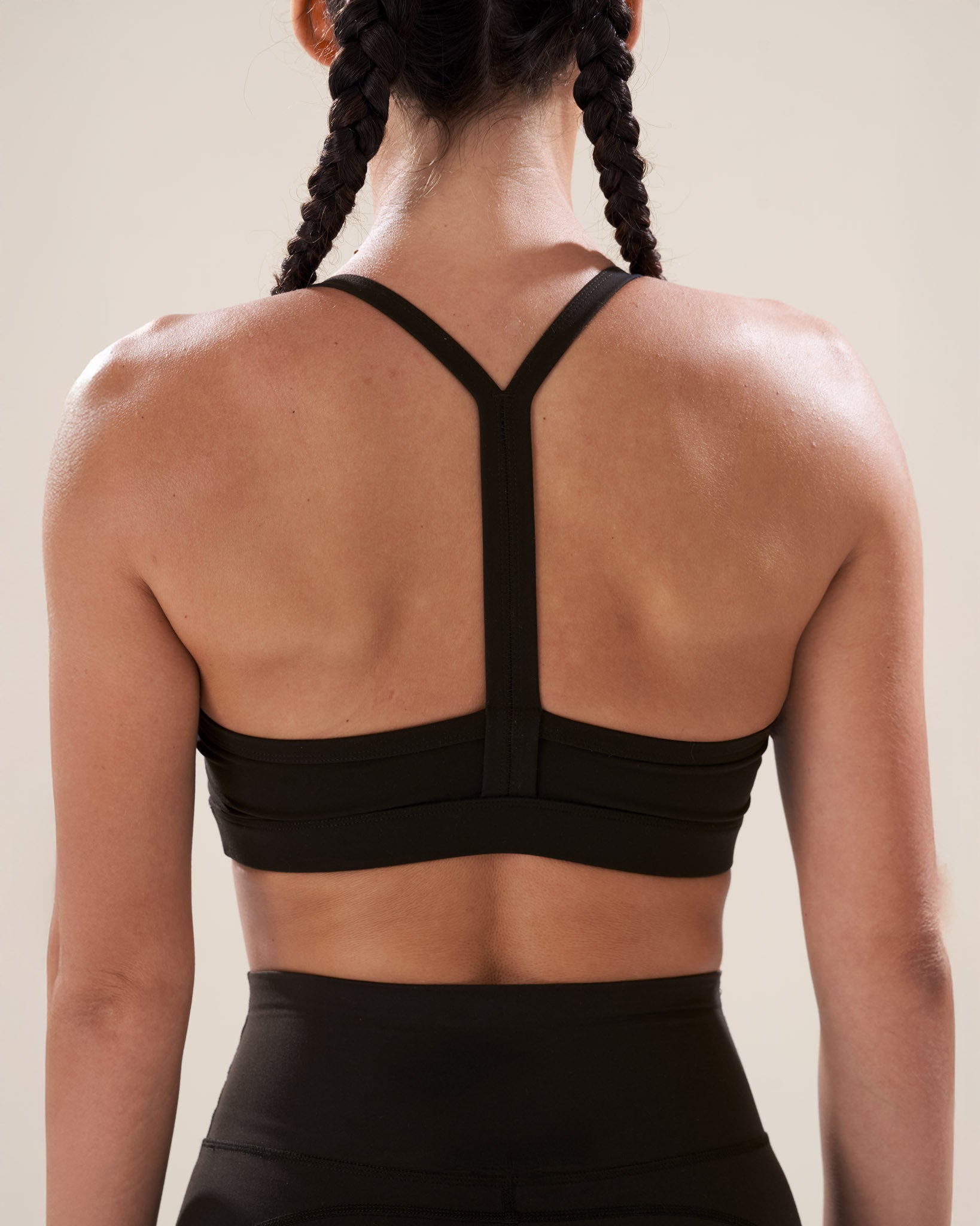 Focus Bra in Black Sesame