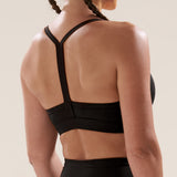 Focus Bra in Black Sesame