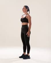 Focus Bra in Black Sesame