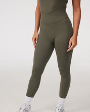 V Leggings (Full 24") in Avocado