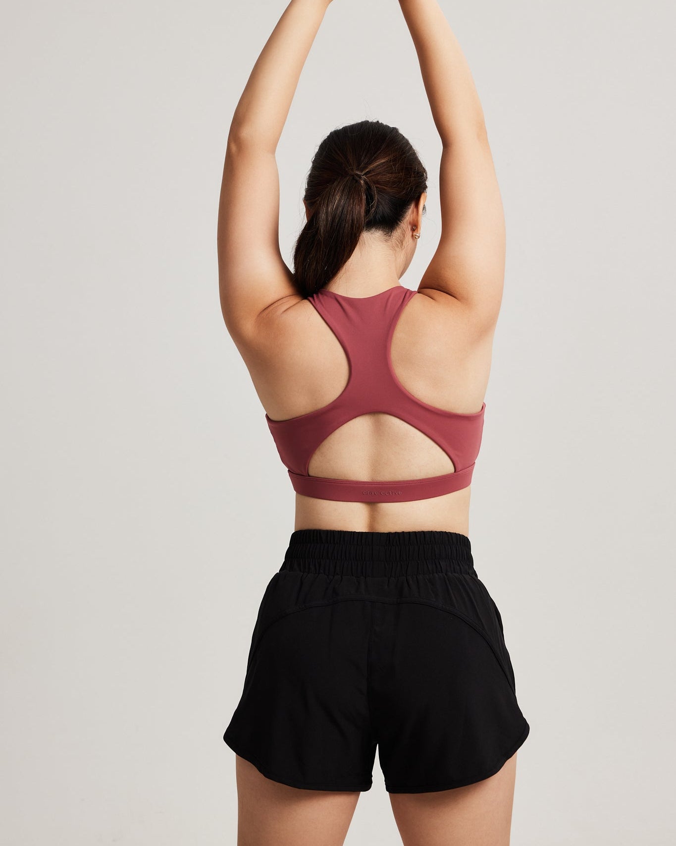 Contour High Neck Bra in Vintage