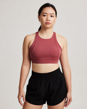 Contour High Neck Bra in Vintage