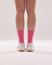 The Hybrid Training Socks in Hottie