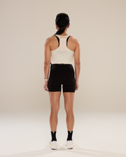 Not A Run Vest Crop in Onyx