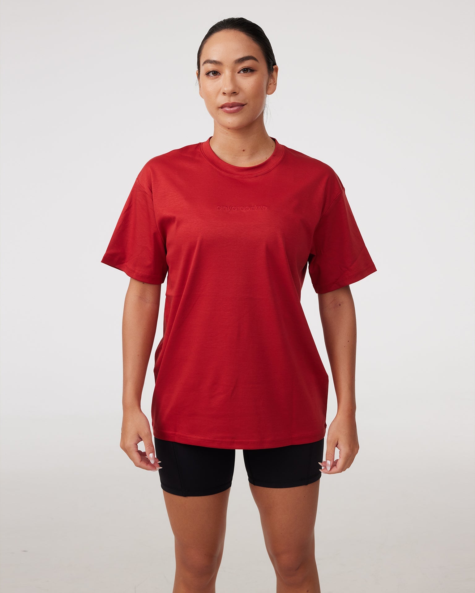 Oversized Tee in Adrenaline