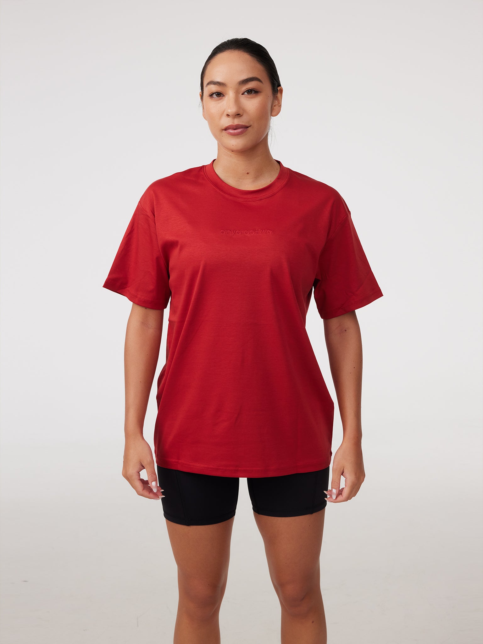 Oversized Tee in Adrenaline