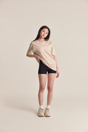 Oversized Tee in Oat