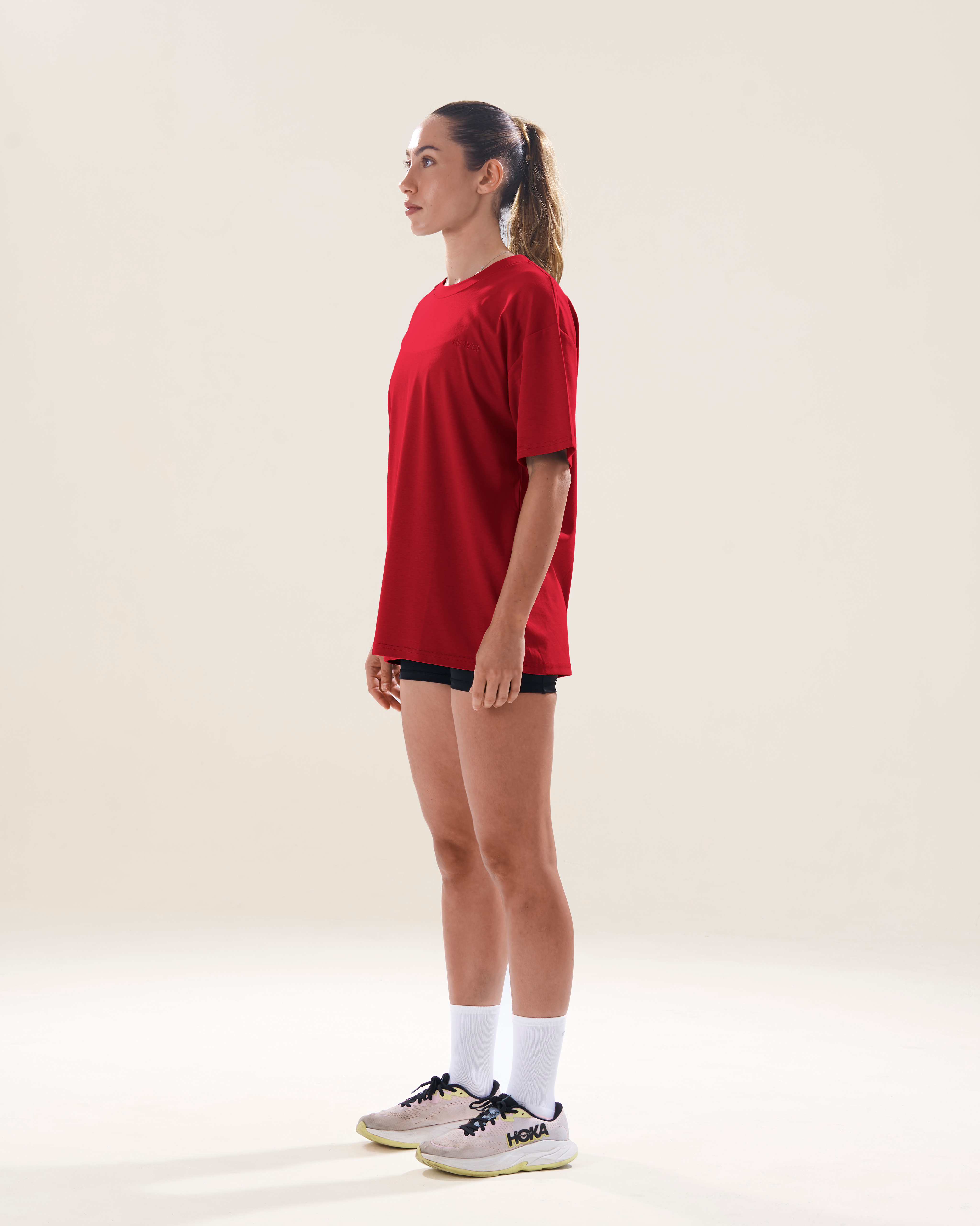 Oversized Tee in Adrenaline