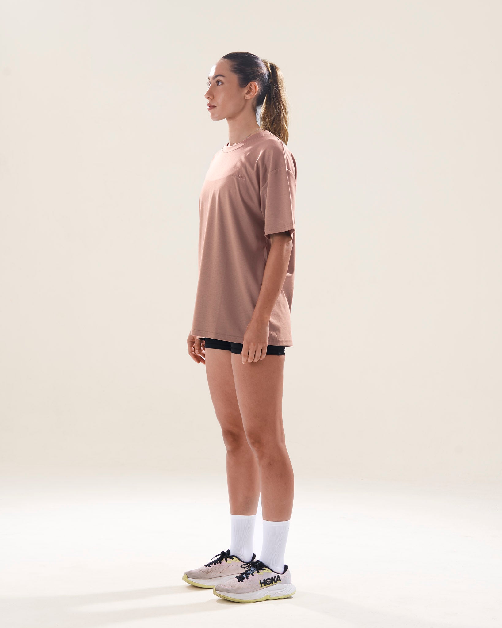 Oversized Tee in Clay