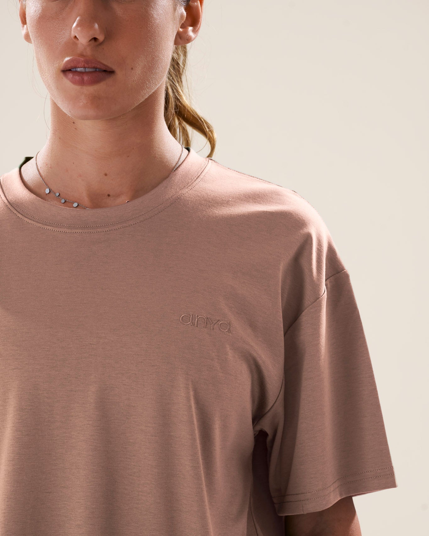 Oversized Tee in Clay