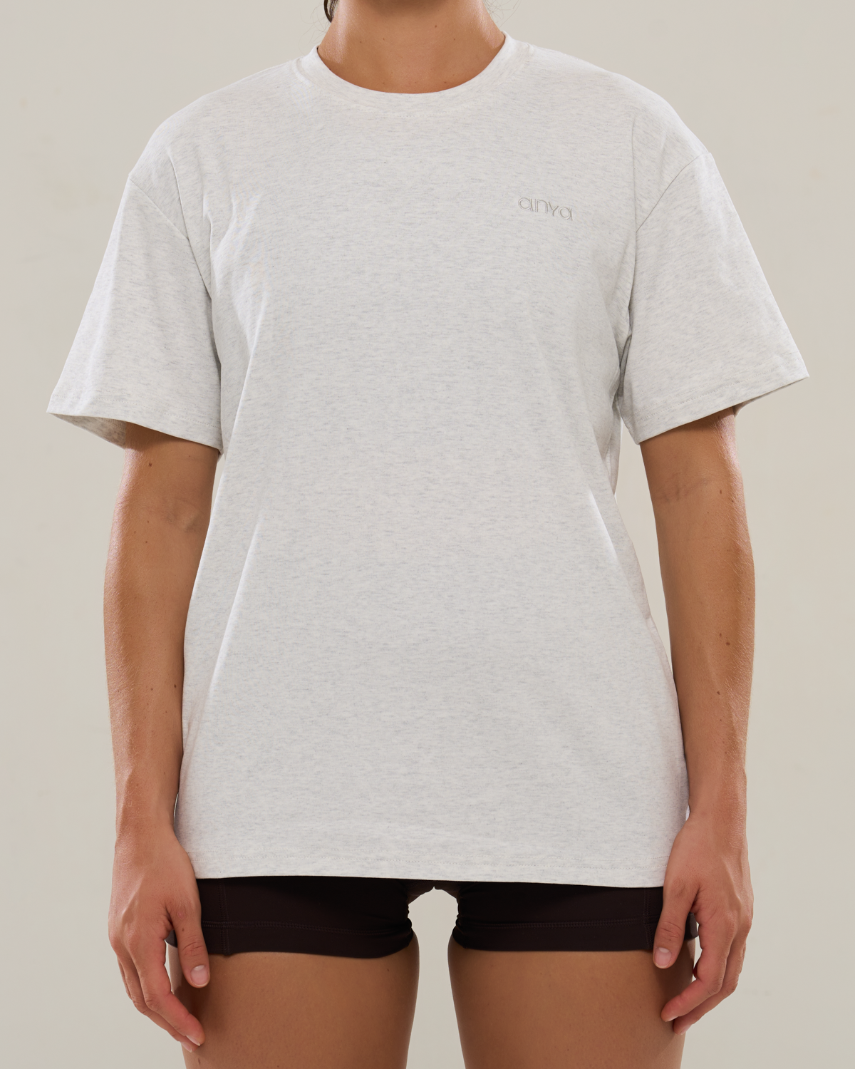Oversized Tee in Marl (JRF26)