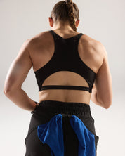 Pace Yourself Shorts (High Rise) in Black Sesame
