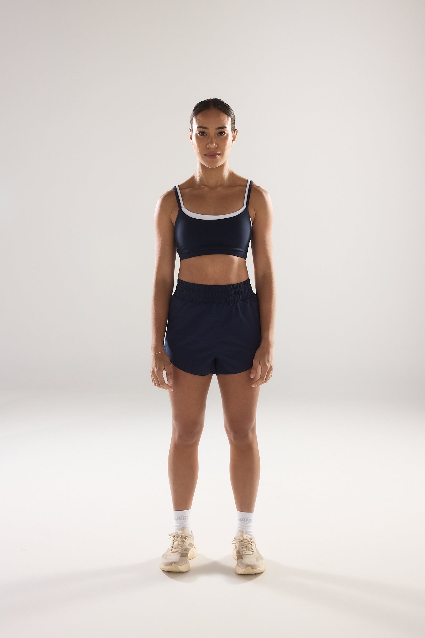 Pace Yourself Shorts (High Rise) in Dive