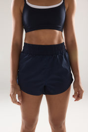 Pace Yourself Shorts (High Rise) in Dive