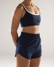 Pace Yourself Shorts (High Rise) in Dive