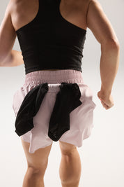 Pace Yourself Shorts (High Rise) in Lightning