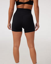 Pocket Shorts (Mini 4") in Black Sesame