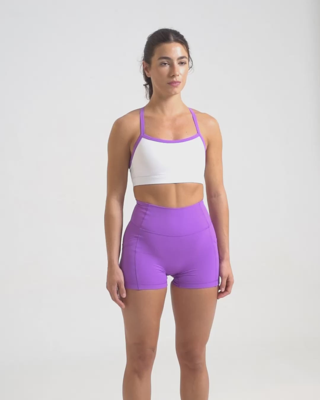 Focus Bra in Glow Orange
