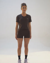 Boxy Tee in Ganache