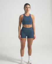Hybrid Racer Bra in Winetasting