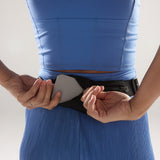 Run Belt in Black Sesame