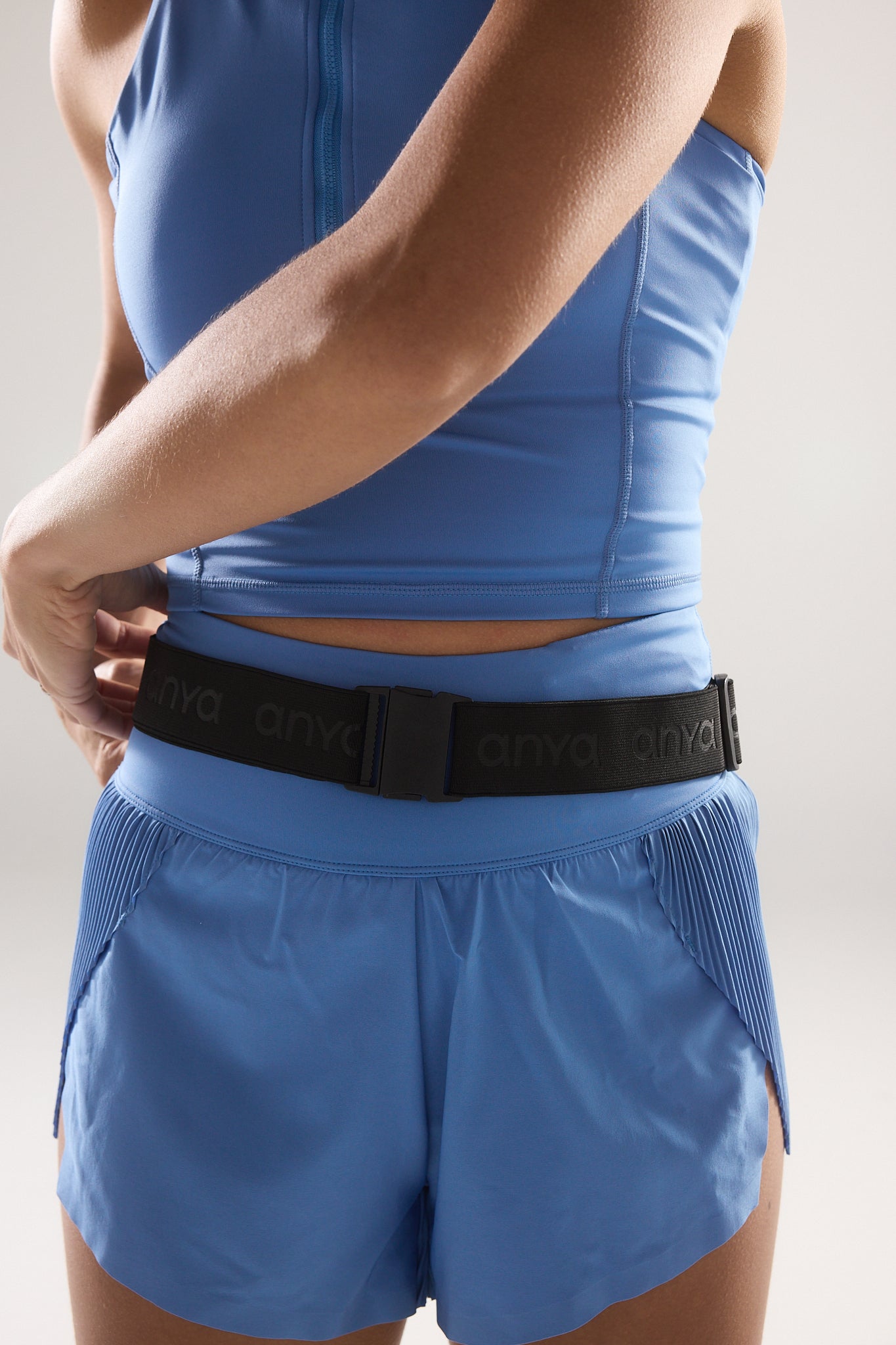 Run Belt in Black Sesame