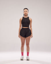 Split Shorts 2.0 (Inner Shorts) in Black Sesame