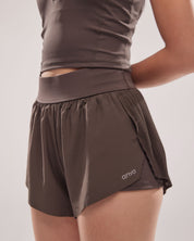 Split Shorts 2.0 (Inner Shorts) in Espresso
