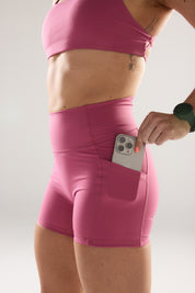 Pocket Shorts (Mini 4") in Barbie