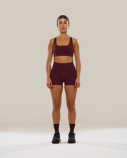 Pocket Shorts (Mini 4") in Winetasting