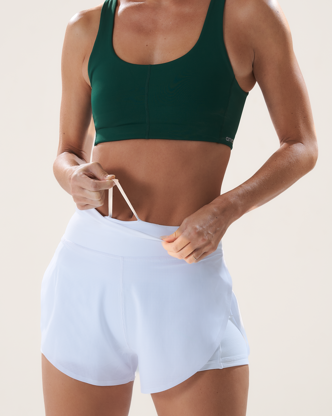 Run Shorts 3" in Yoghurt