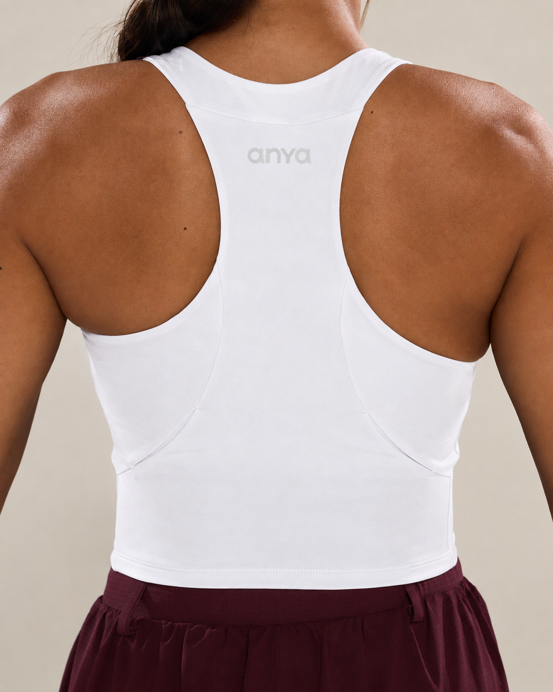 Run Strong Longline Bra in Yoghurt