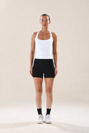 Scoop Longline Bra in Yoghurt