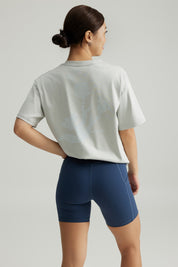 Graphic Oversized Tee in Slate (One Good Move)