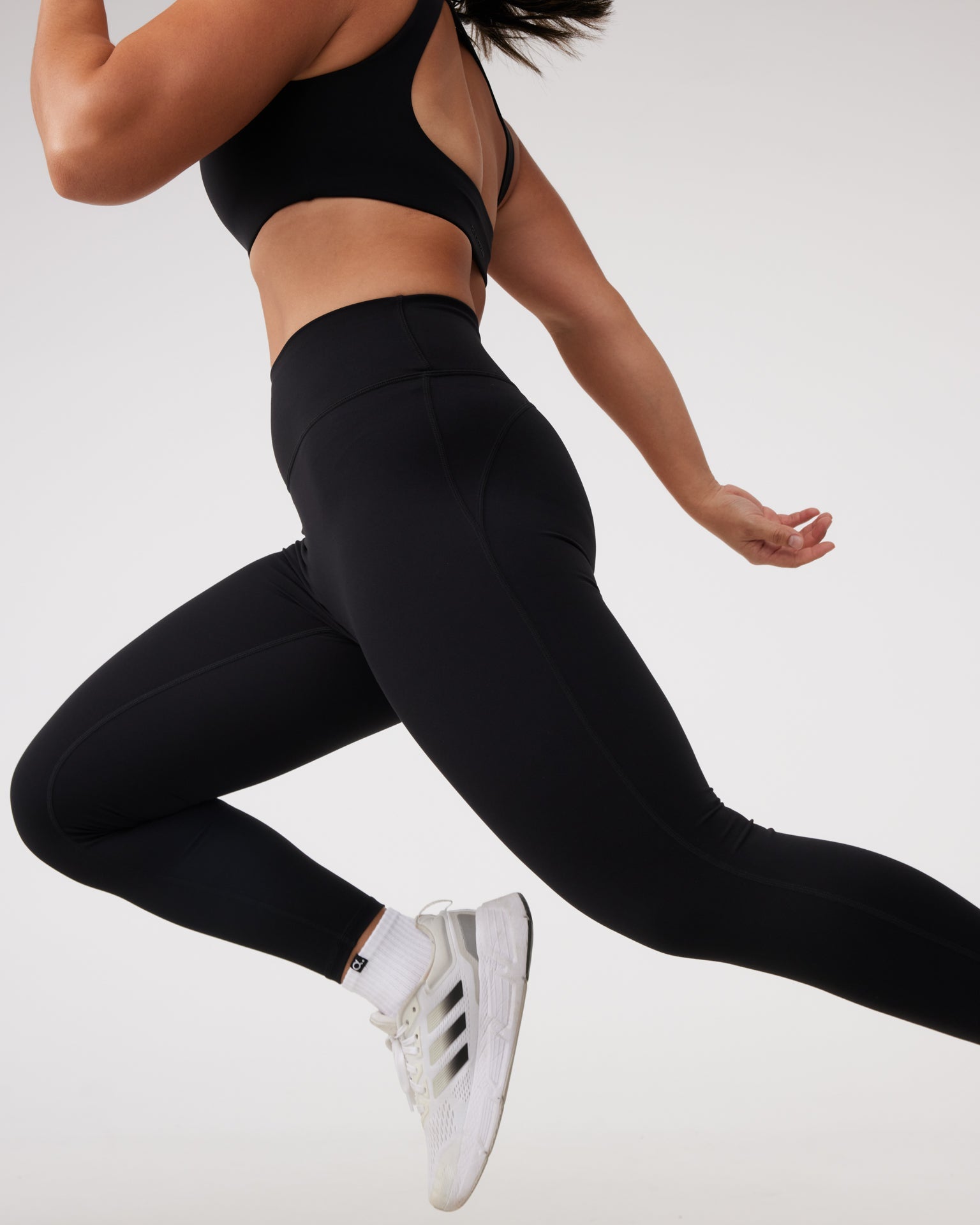 Contour Classic Leggings (Full 24") in Black Sesame