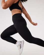Contour Classic Leggings (Full 24") in Black Sesame
