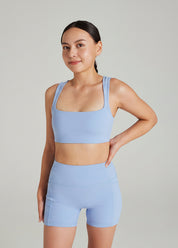 Square Neck Bra in Moment