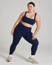 Square Neck Bra in Dive