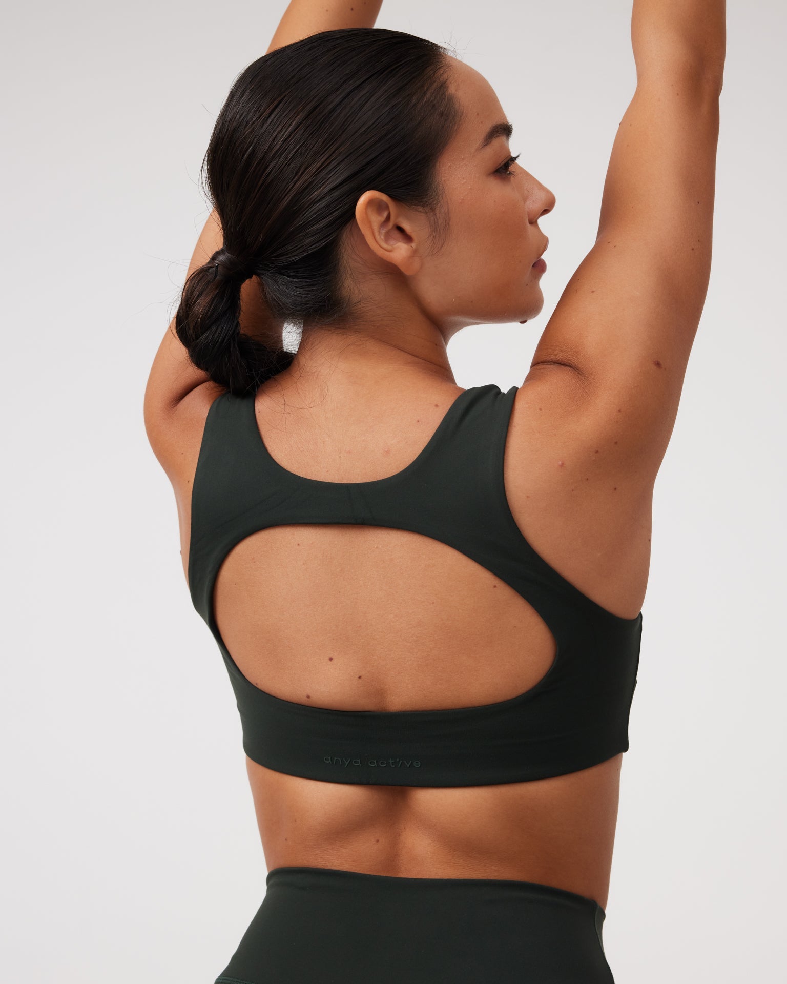 Square Neck Bra in Lucky